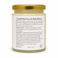 Upendi Skin Frankincense & Rosehip Face and Body Butter, back label with ingredients, allergen notice, how to use and storage