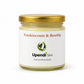 Upendi Skin Frankincense & Rosehip Face and Body Butter, 200ml glass jar, front label
